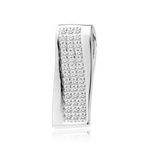 Pandantiv argint cu pietre DiAmanti Z0785CR_W-DIA Pandantiv argint cu pietre DiAmanti Z0785CR_W-DIA